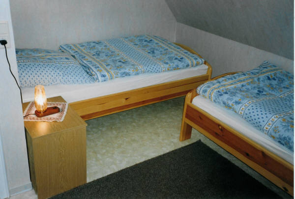 Dieses Schlafzimmer hat 2 Betten